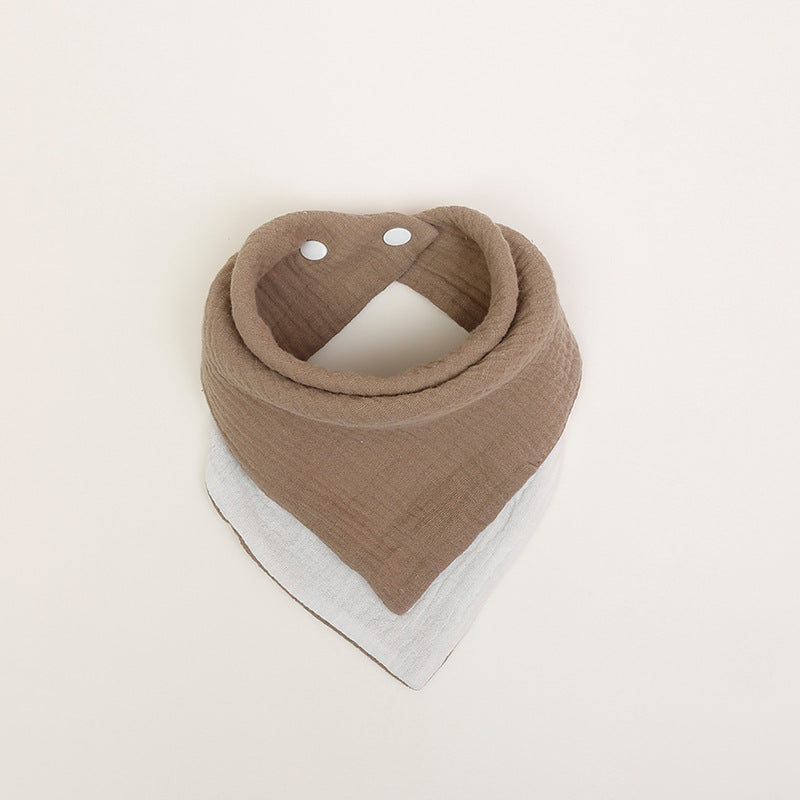 Weicher Musselin Bandana Schal Brehn