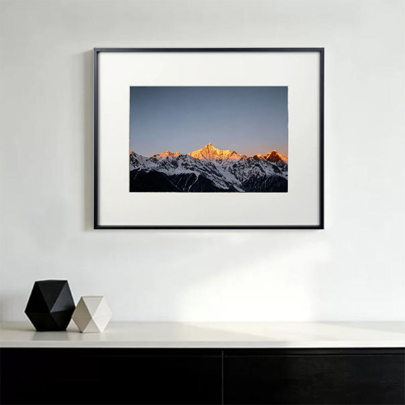 Landschaftsbild mit Rahmen