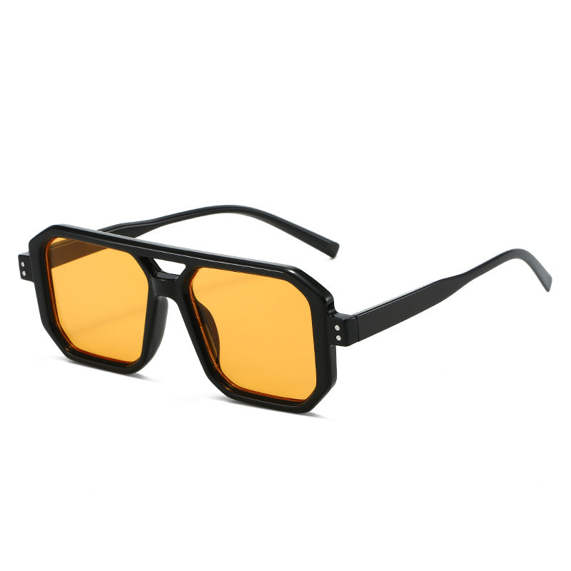 Damen modische Sonnenbrille im modernen achtkantigen Design Brehn