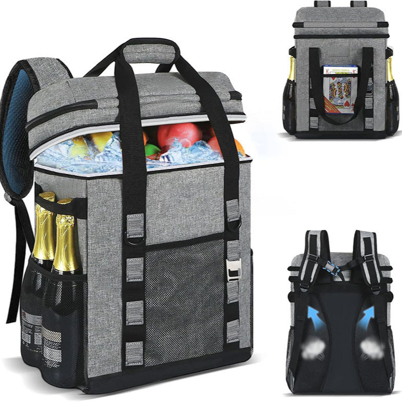 Damen Isolierter Kühlrucksack mit großzügigem Fächerdesign Brehn