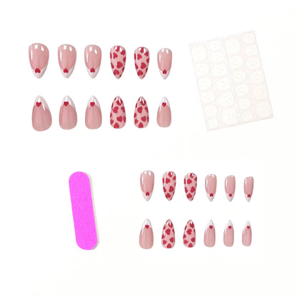 Herz-Muster Nail Art Verbesserungen Brehn