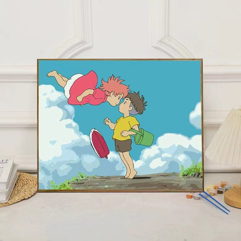 Anime-inspirierte Wandkunst Druck Brehn
