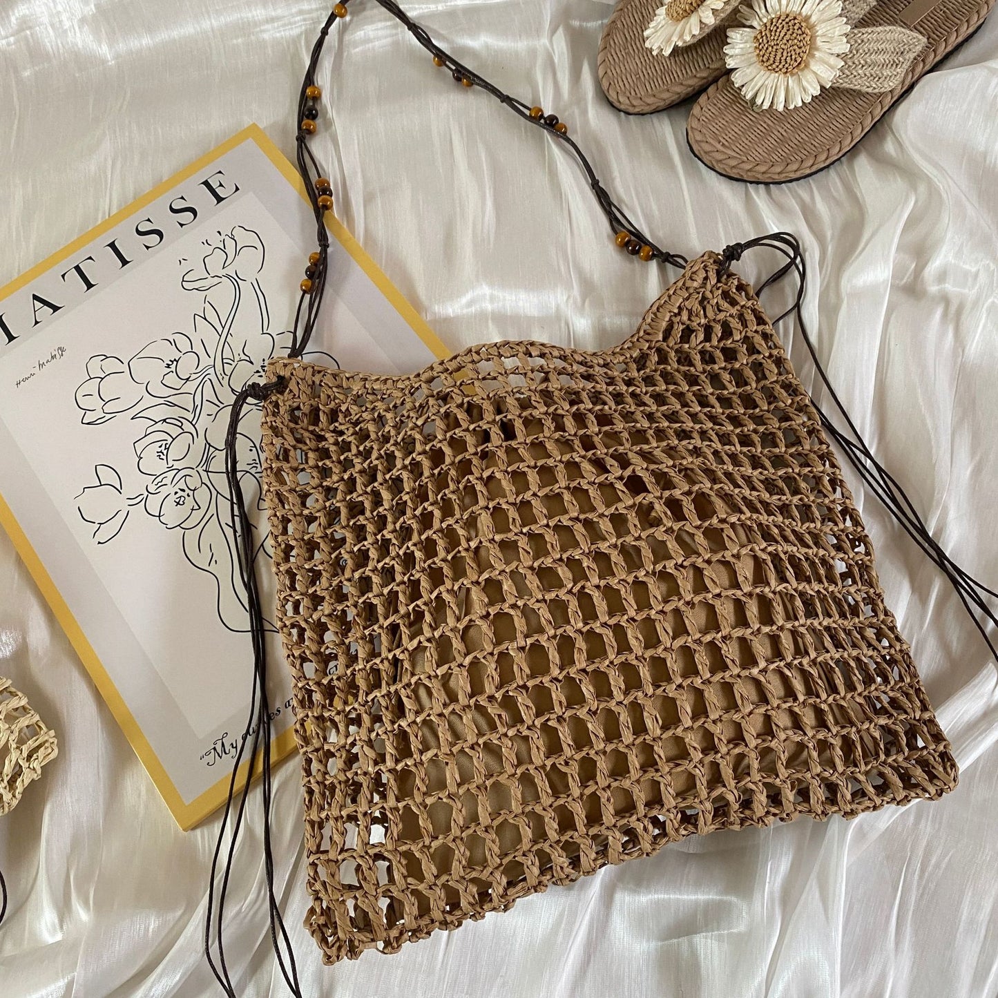 Handgefertigte Stricktasche Brehn