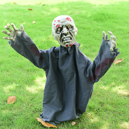 Animierte gruselige Zombie-Dekoration Brehn