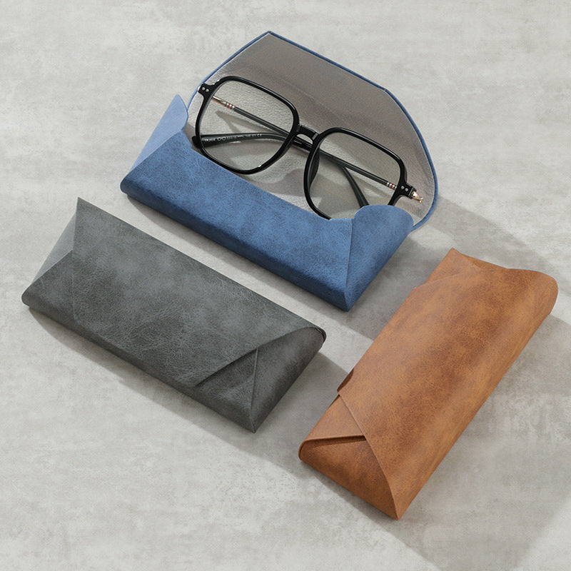 Premium Leder Brille Tasche Brehn
