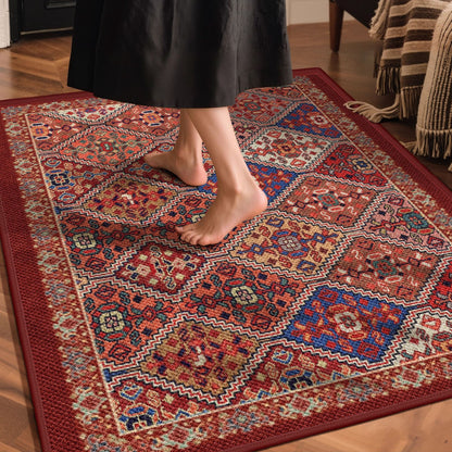 Vintage-inspirierter dekorativer Teppich Brehn