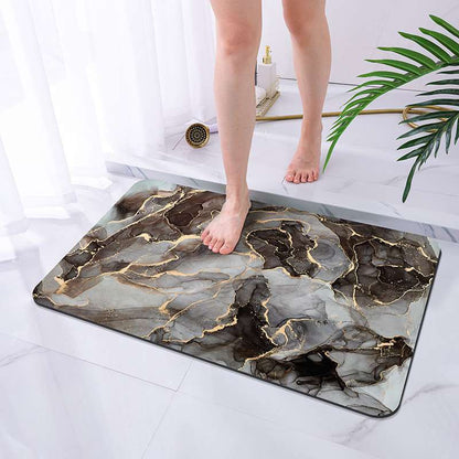 Luxuriöse Marmor-Design-Badematte