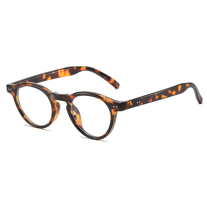 Vintage-inspirierte klare Rahmenbrille Brehn