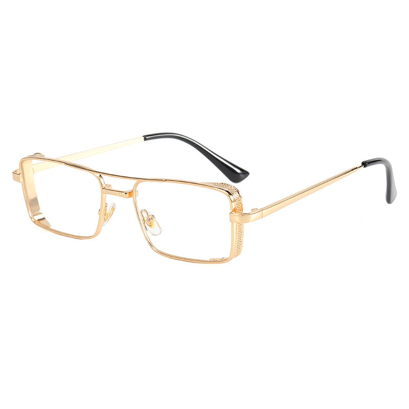 Damen modische rechteckige Sonnenbrille mit luxuriösem Rahmen Brehn