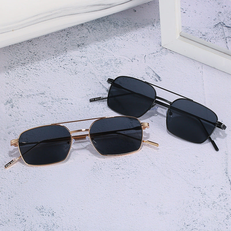 Elegante geometrische Rahmen-Sonnenbrille Brehn