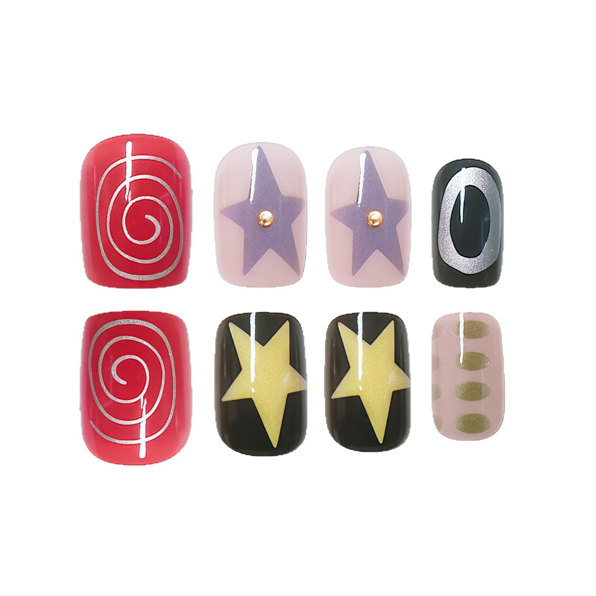 Künstlerische Vielfalt Nagelkunst Set Brehn