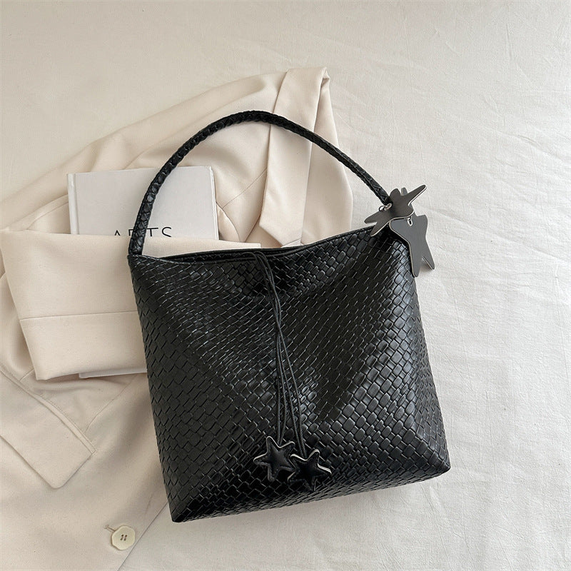 Texturierte Webung Handtasche Brehn