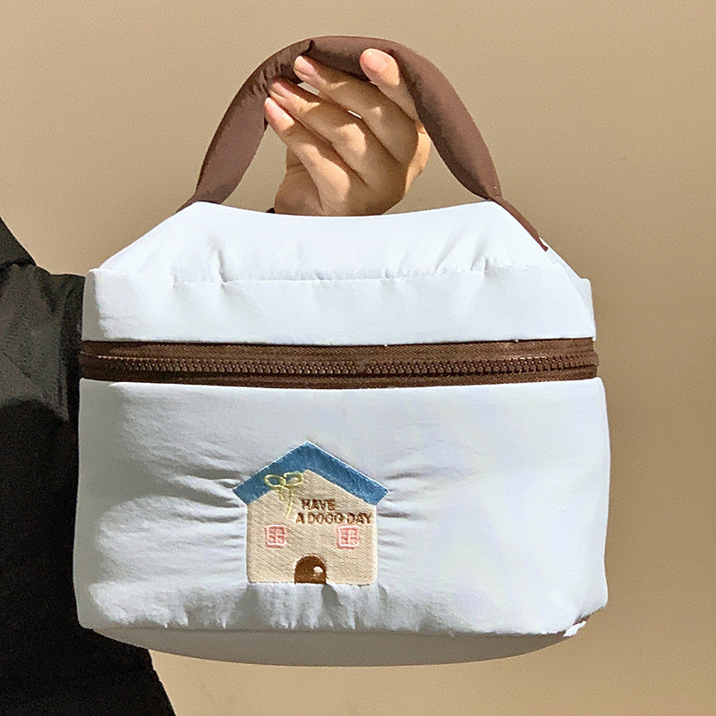 Praktische Lunchbox mit Verspieltem Hausdesign Brehn