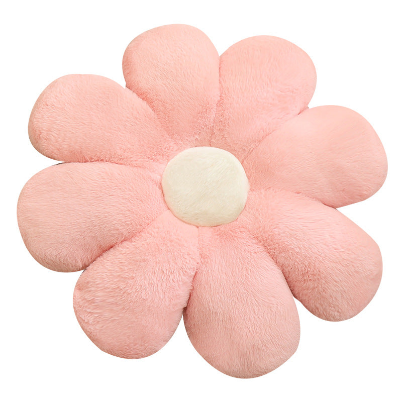 Plüsch Sitzkissen in Blumenform Brehn