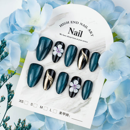 Elegantes Premium Press-On Nagelset