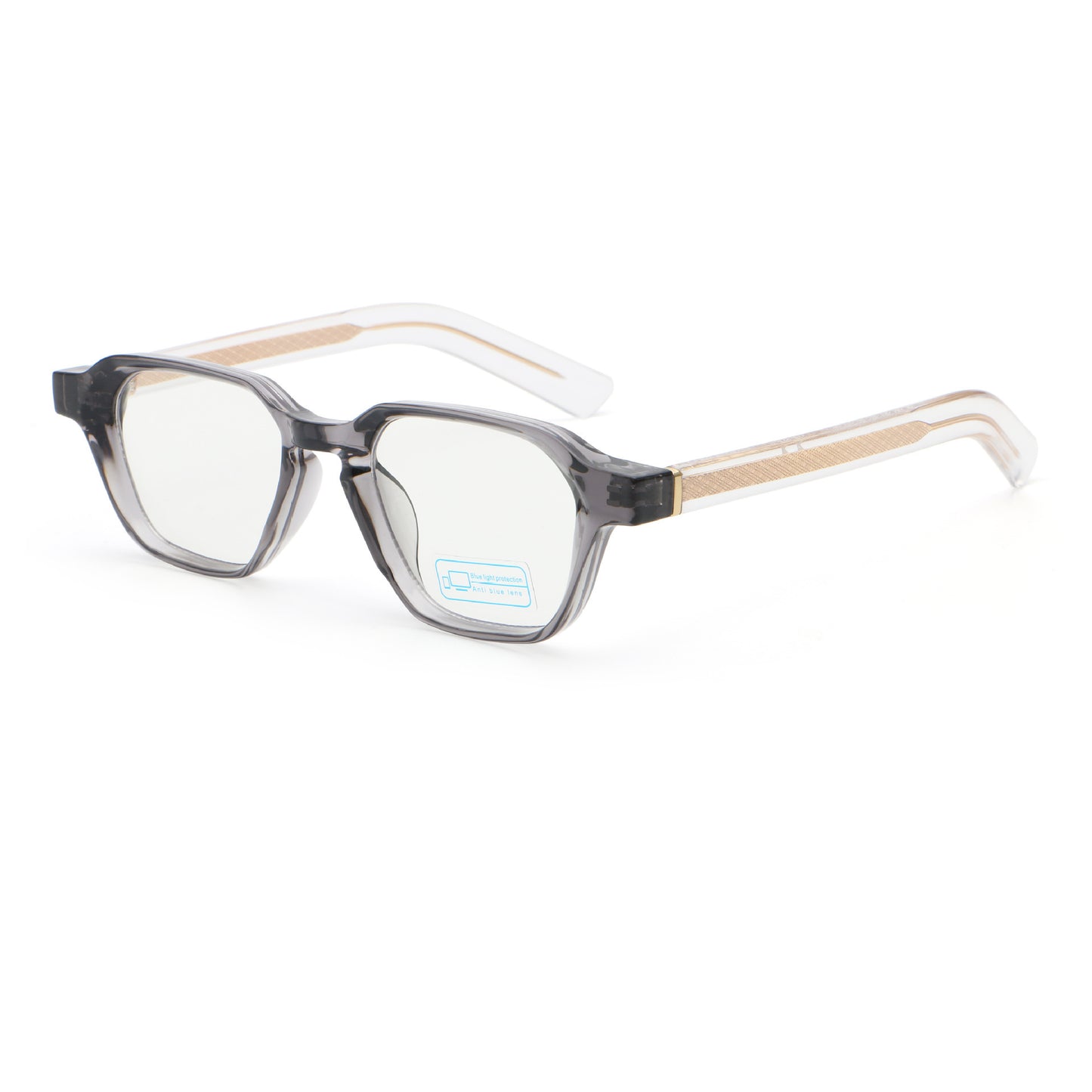 Damen Sonnenbrille im besonderen Design mit eckigen Gläsern Brehn
