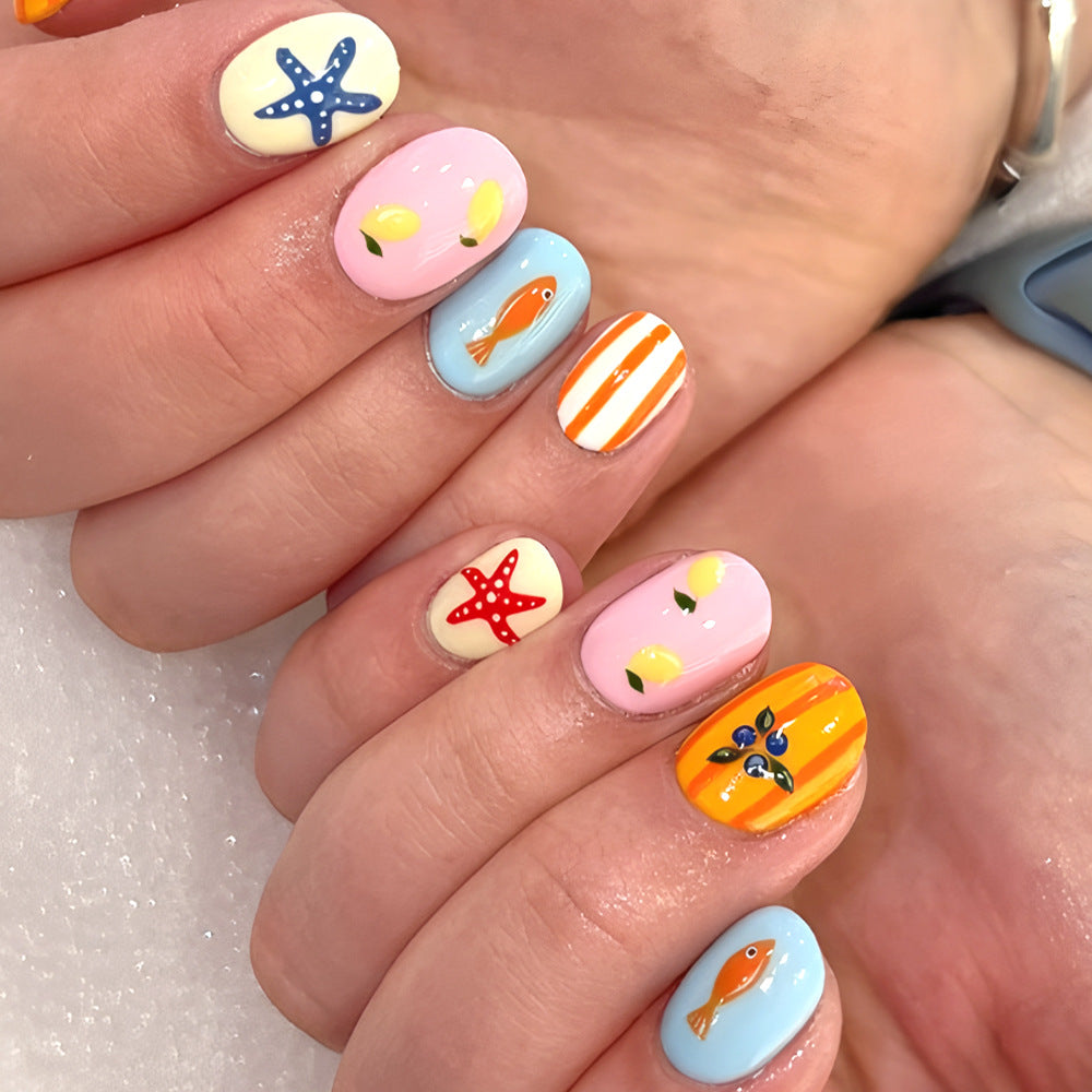Thema Sommer Nagelkunst Set Brehn
