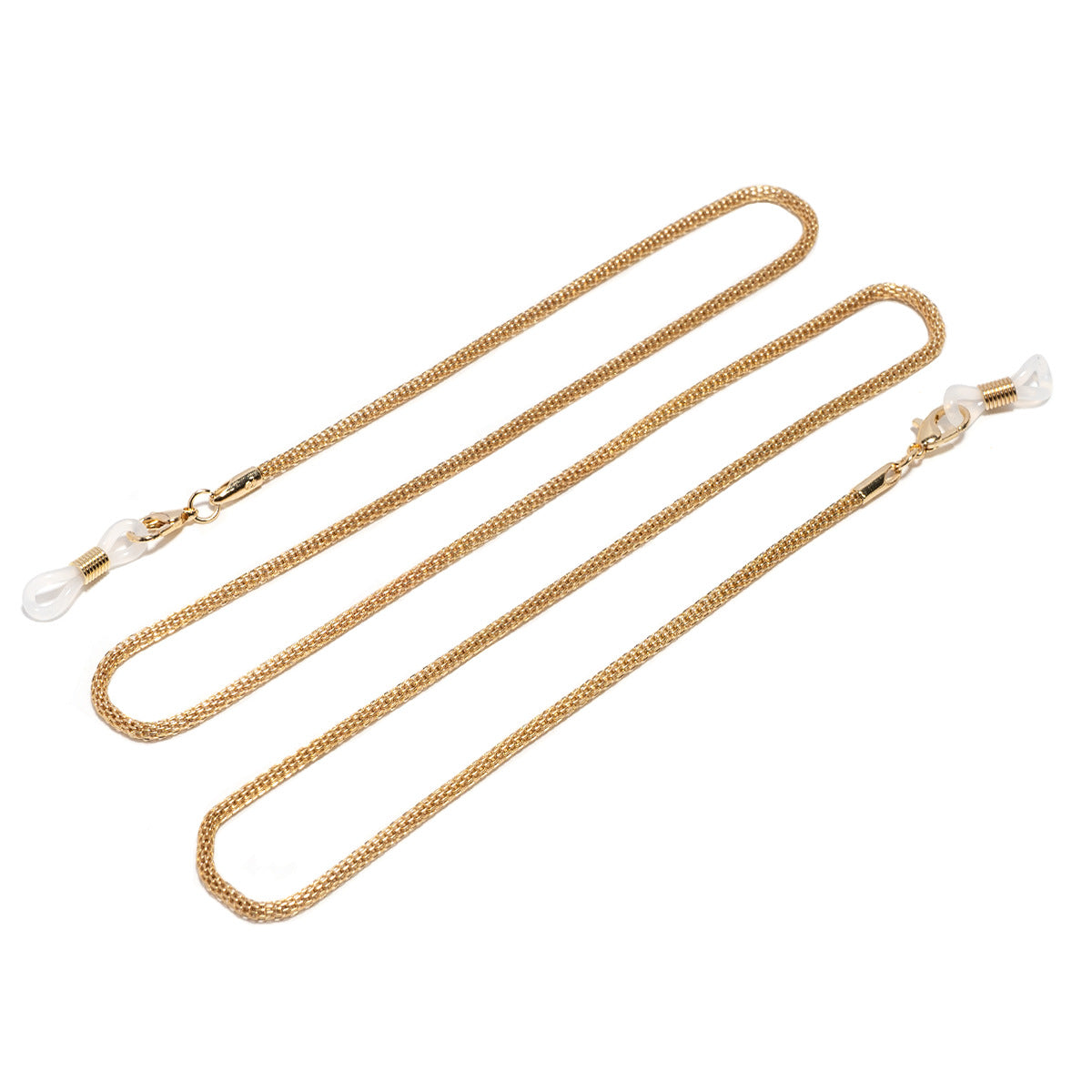 Metallic Brille Kette Brehn