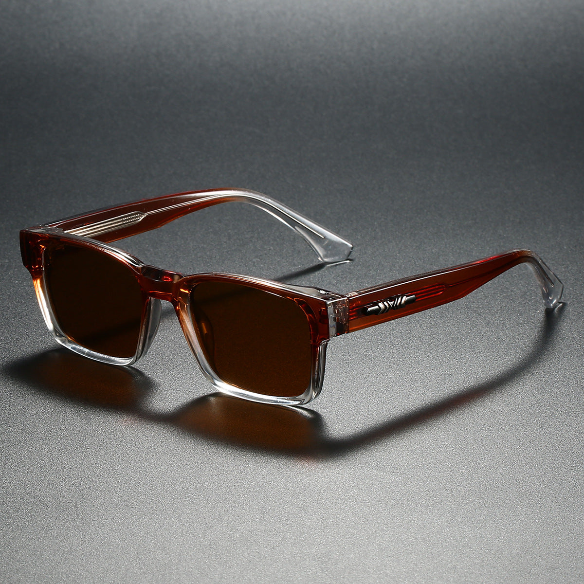 Damen Sonnenbrille mit klassischem quadratischem Rahmen und UV-Schutz Brehn