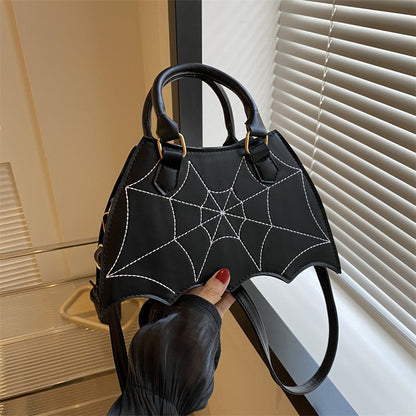 Gothic Spider Web Handtasche