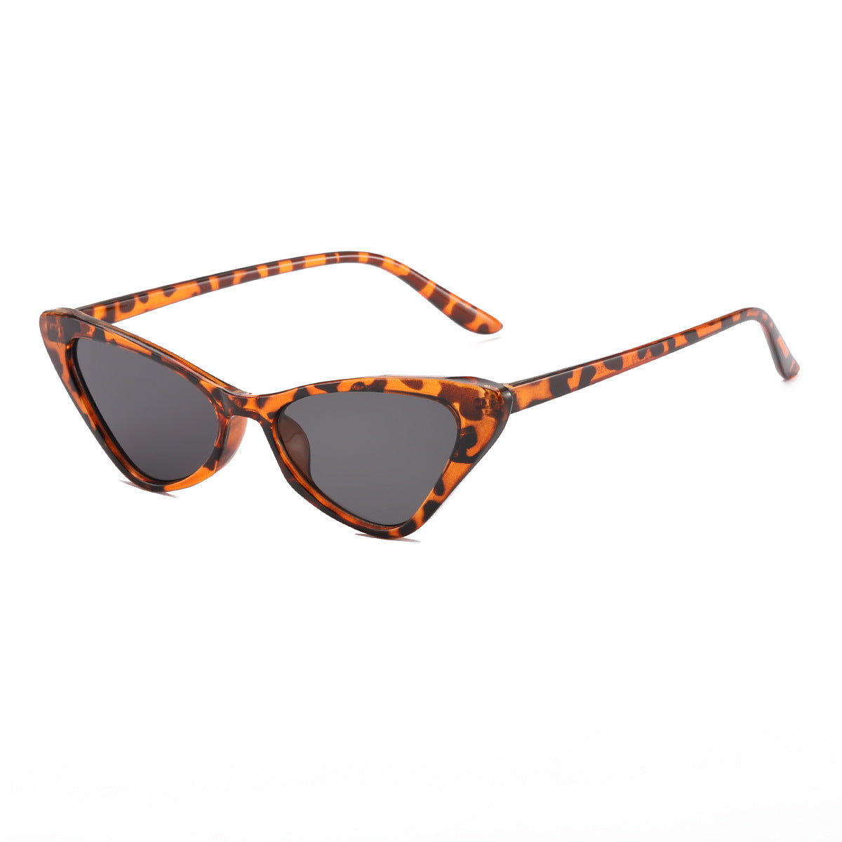 Damen Cat-Eye Sonnenbrille mit animalischem Muster und UV-Schutz Brehn