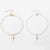 Delikater Kreuz Charm Armband Brehn