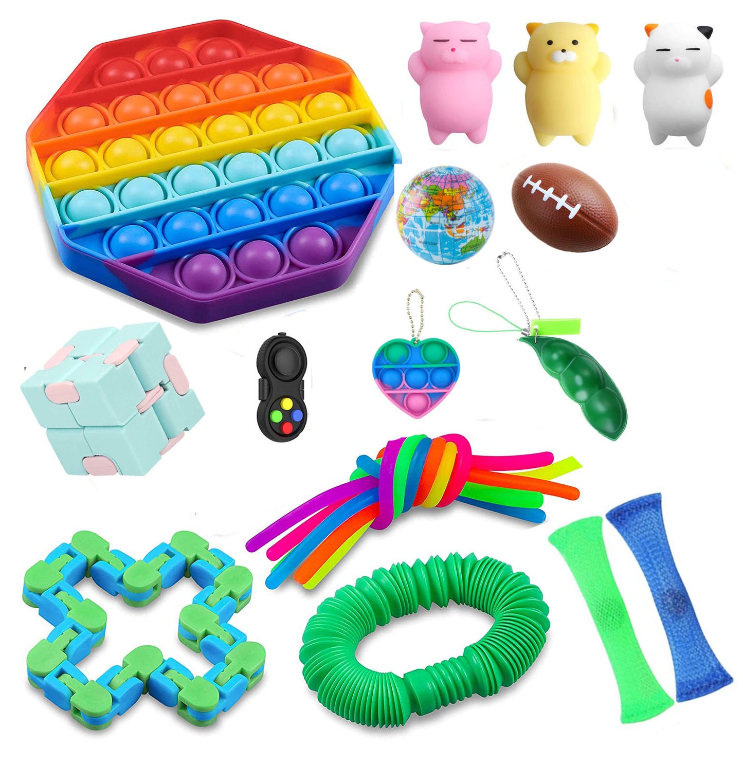 Unisex Beruhigungs- und Entspannungsspielzeug-Set Brehn
