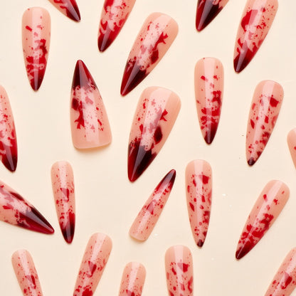 Künstlerisches Verlängertes Stilettonägel-Set Brehn