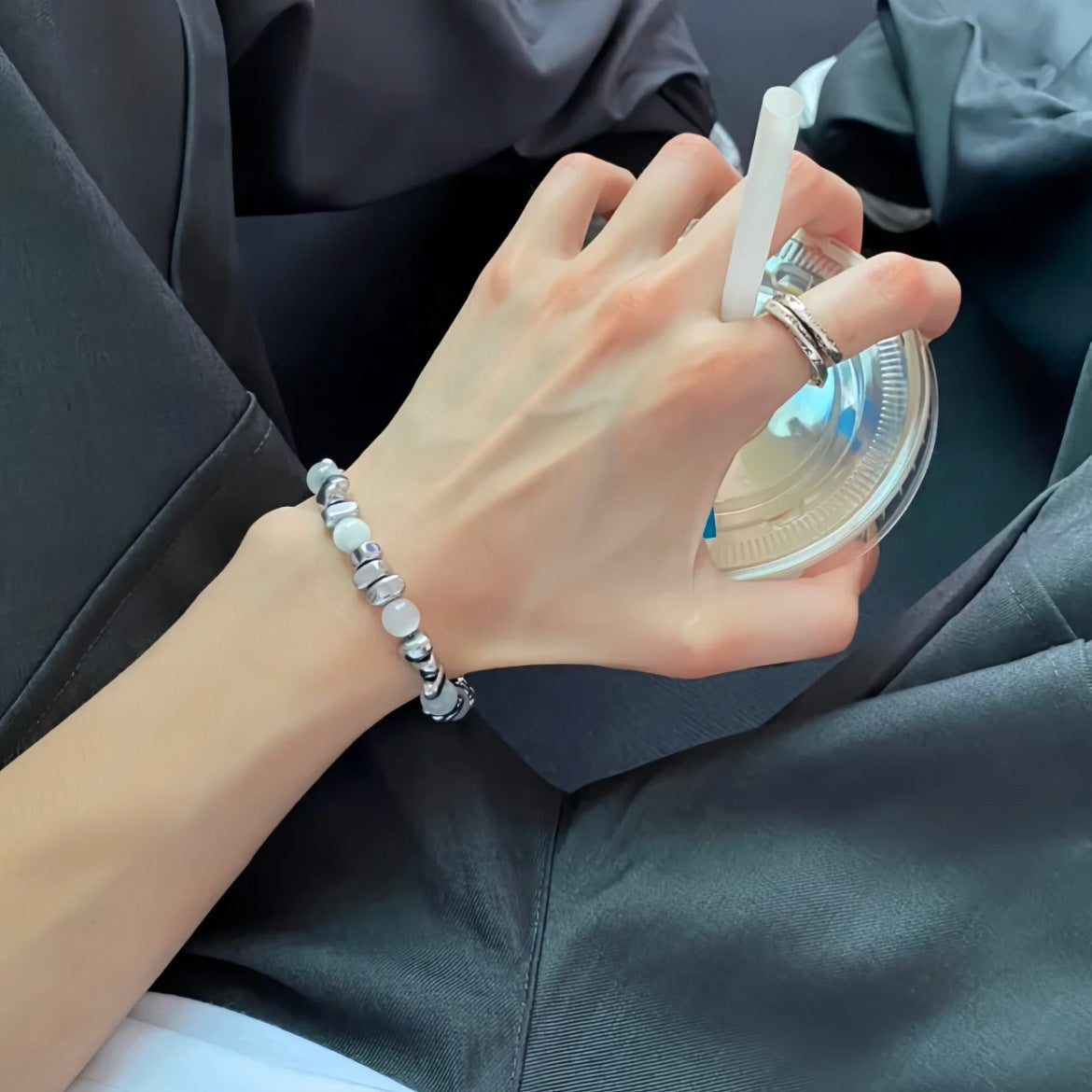 Elegante Perlen Charme Armband Brehn