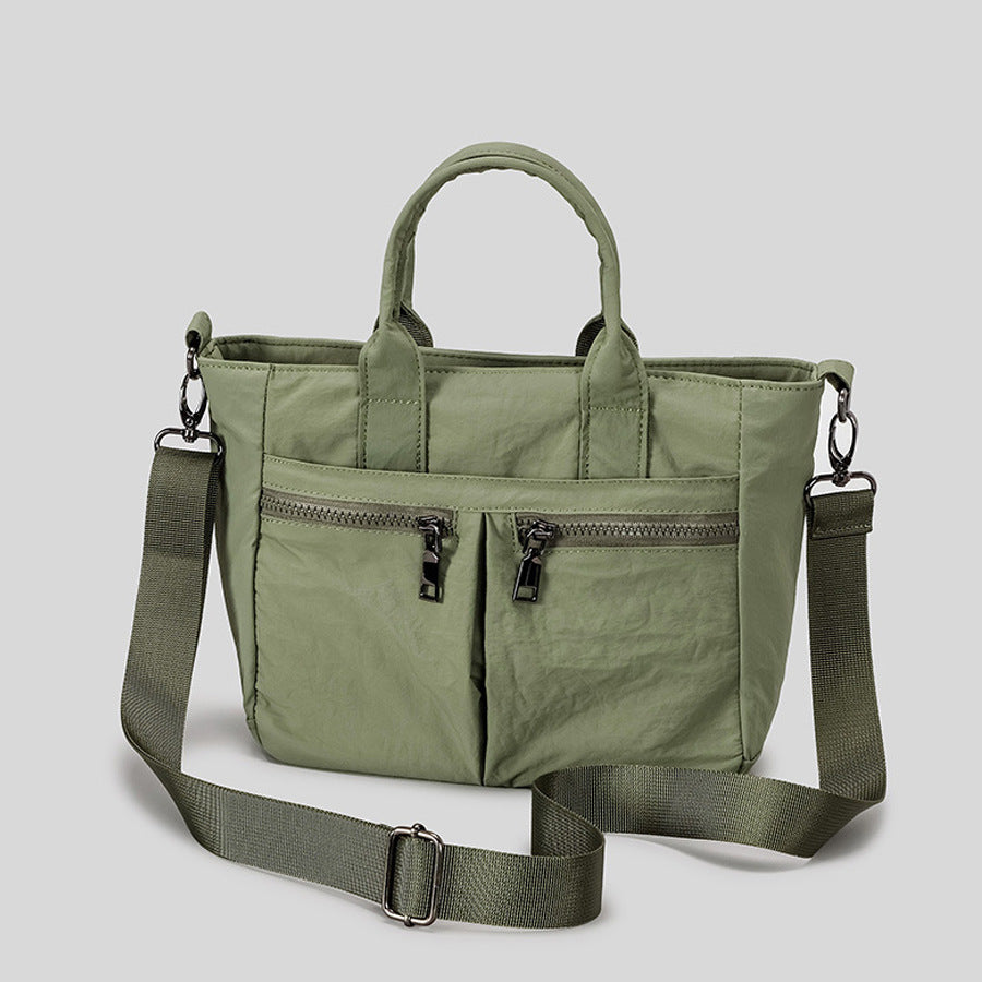 Multi-Pocket Utility Tote Bag