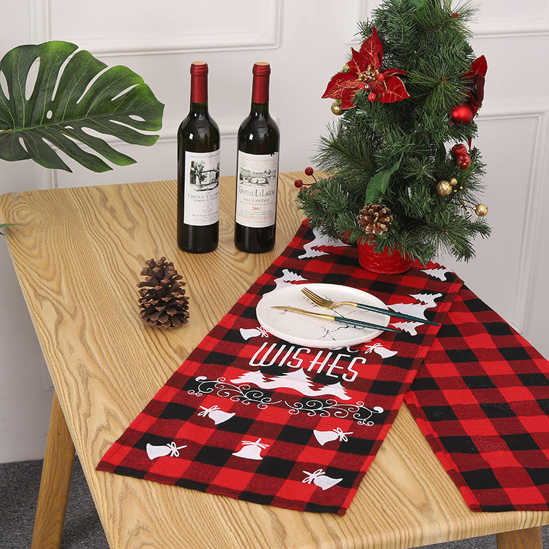 Festlicher Tischläufer mit Weihnachtsmotiv Brehn