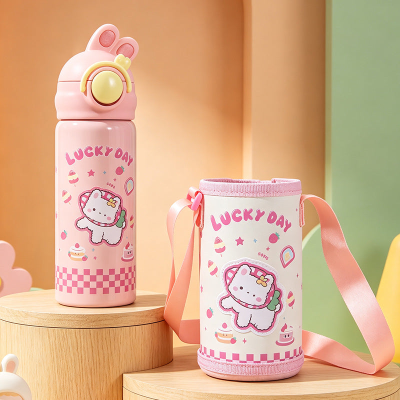 Kinder Trinkflasche mit Süßem Motiv Brehn