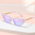 Damen edgy Katzenaugen-Sonnenbrille mit goldenen Details Brehn