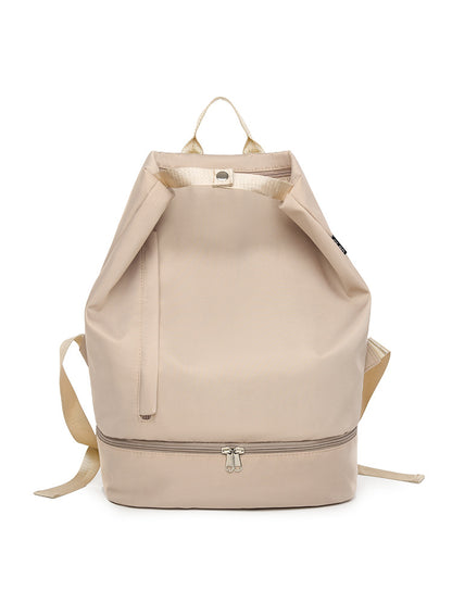 Stylische Rucksack mit Kordelzugverschluss