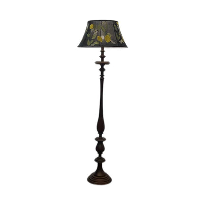 Elegante Blumenmuster Stehlampe