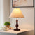 Vintage Holz Tischlampe