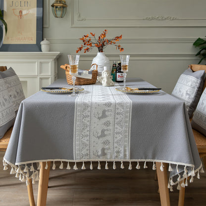 Elegante Kunsthandwerker Tischdecke