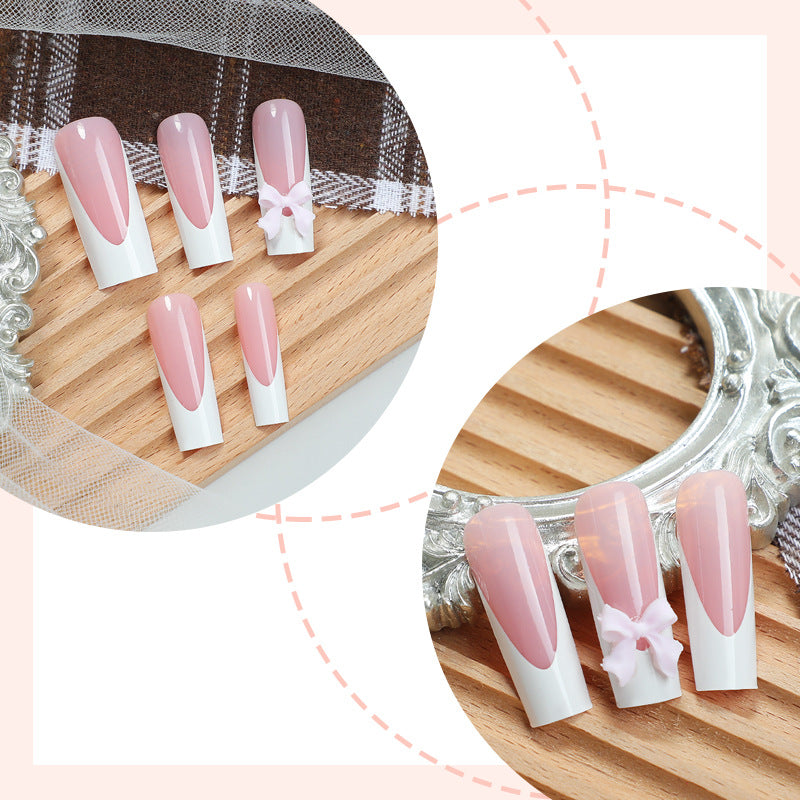 Charmantes dekoratives Press-On-Nagelset Brehn