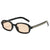 Retro-inspirierte rechteckige Sonnenbrille Brehn