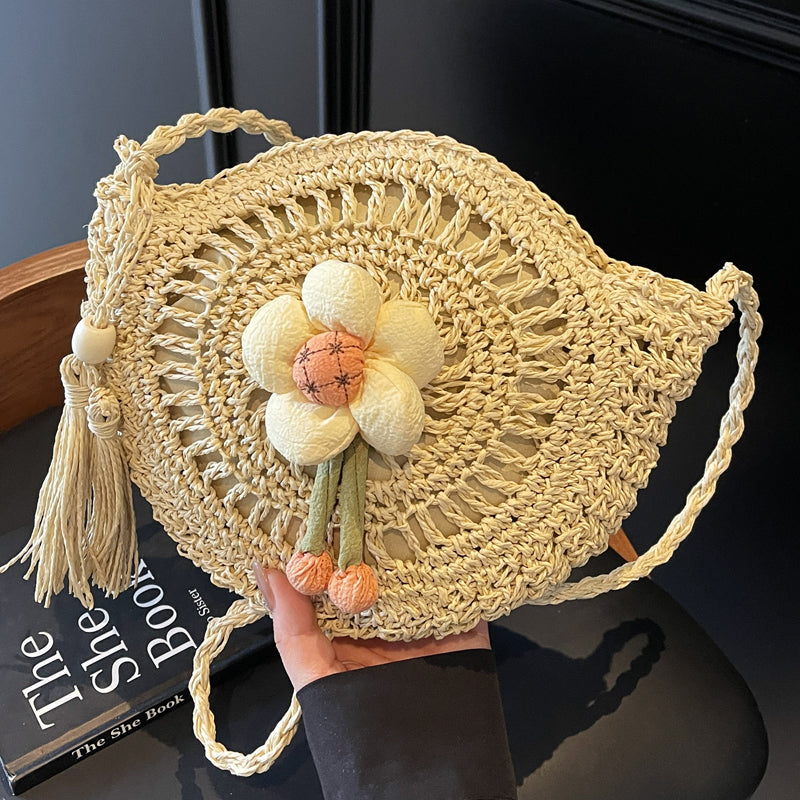 Handgeknüpfte Blumenform Tasche Brehn
