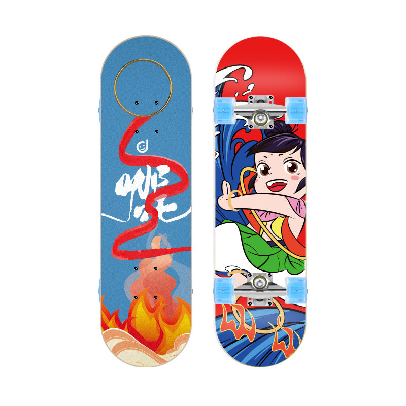 Einhorn-Themen Anfänger Skateboard Brehn