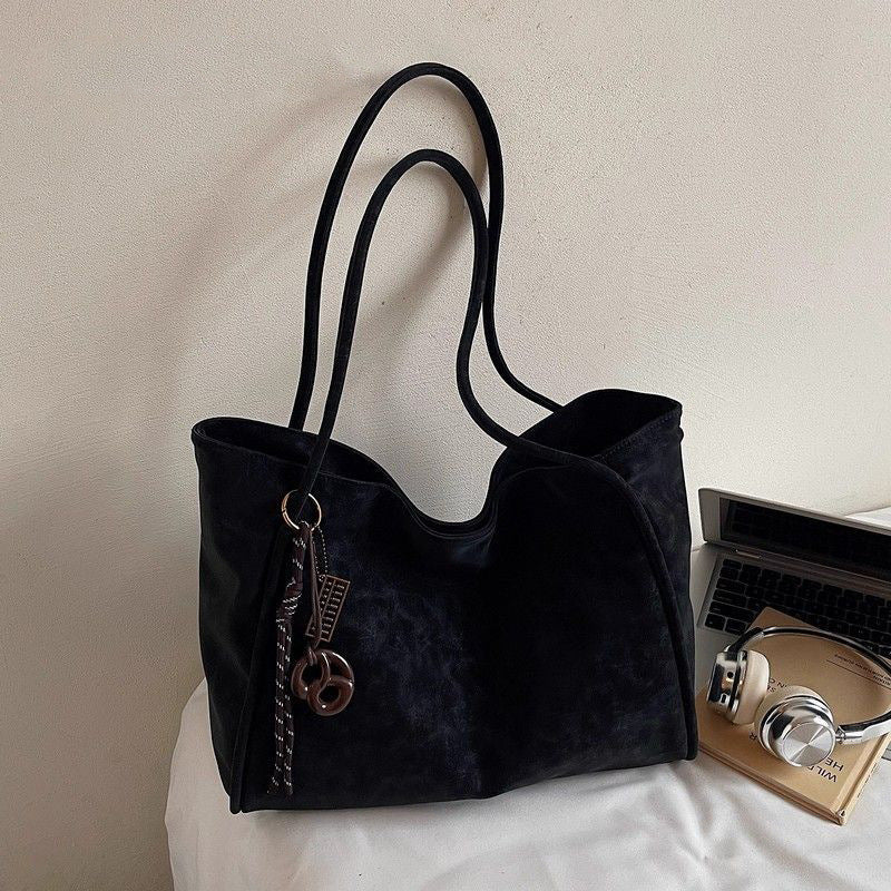 Chic Überdimensionale Leder Tote Tasche Brehn