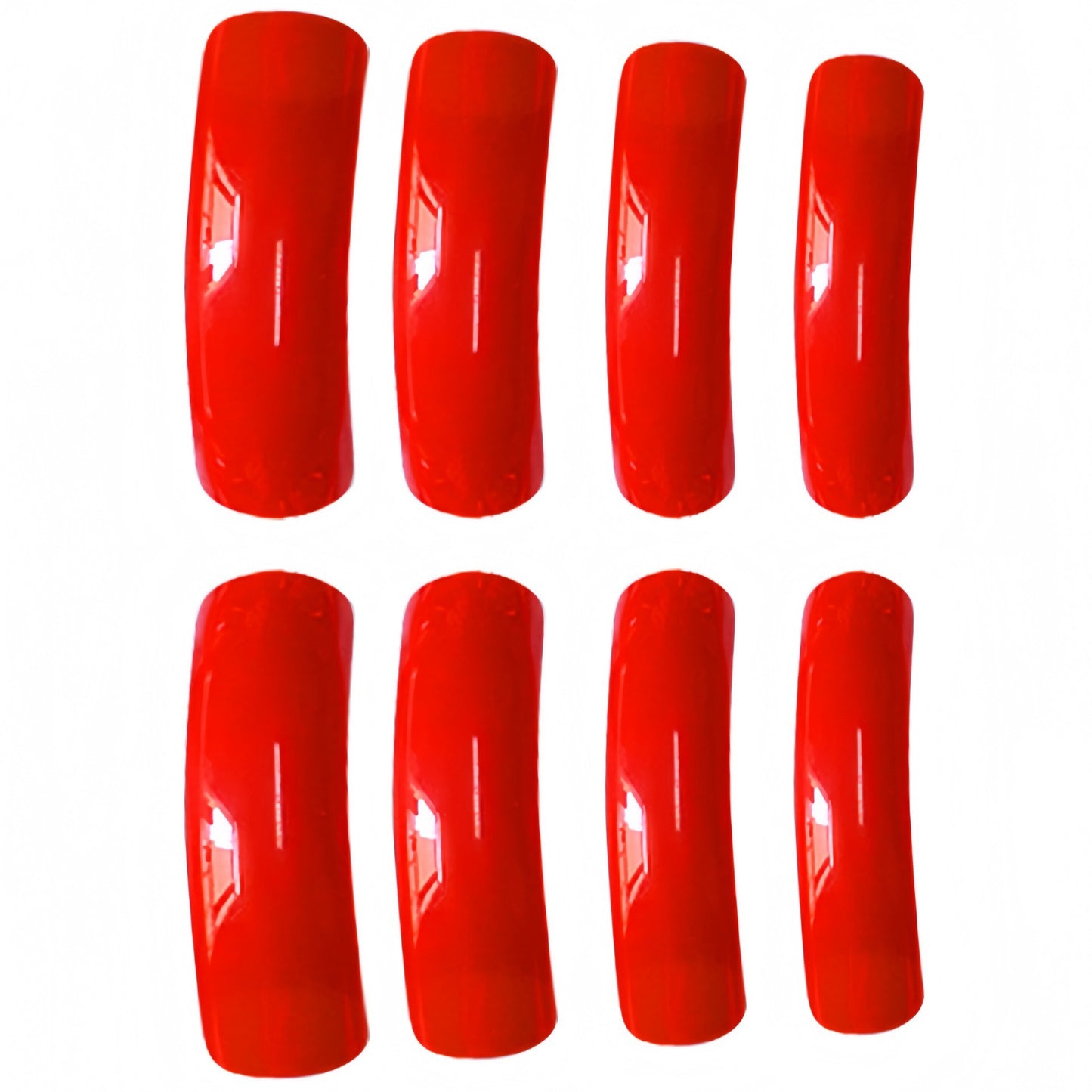 Stilvolle Lange Spitzen Acrylnagelvergrößerungen Brehn