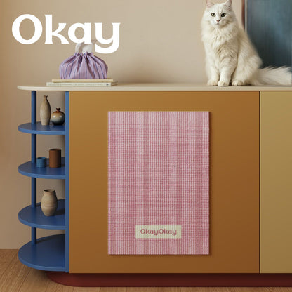 Wall-Mounted Sisal Cat Scratching Panel