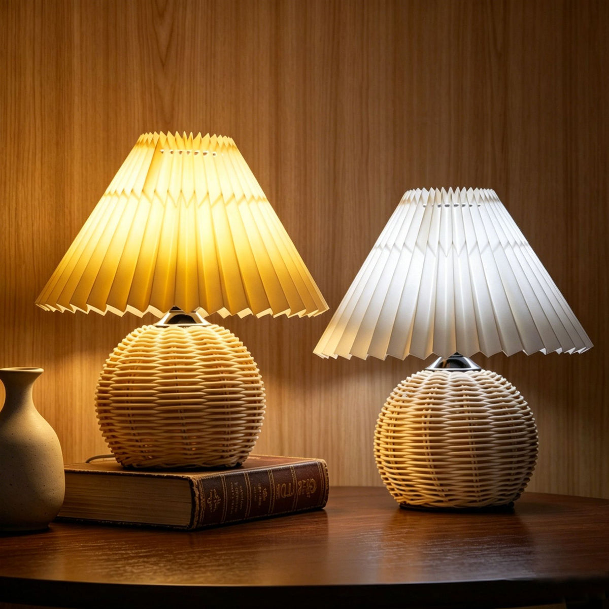 Dekorative Tischlampe