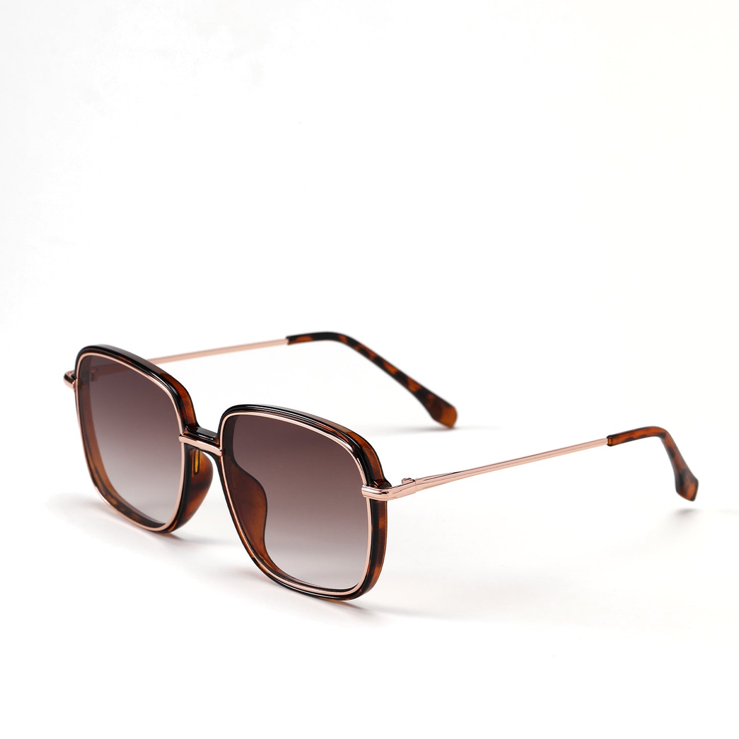 Damen quadratische Sonnenbrille mit hochwertigem Kunststoffrahmen und UV-Schutz Brehn