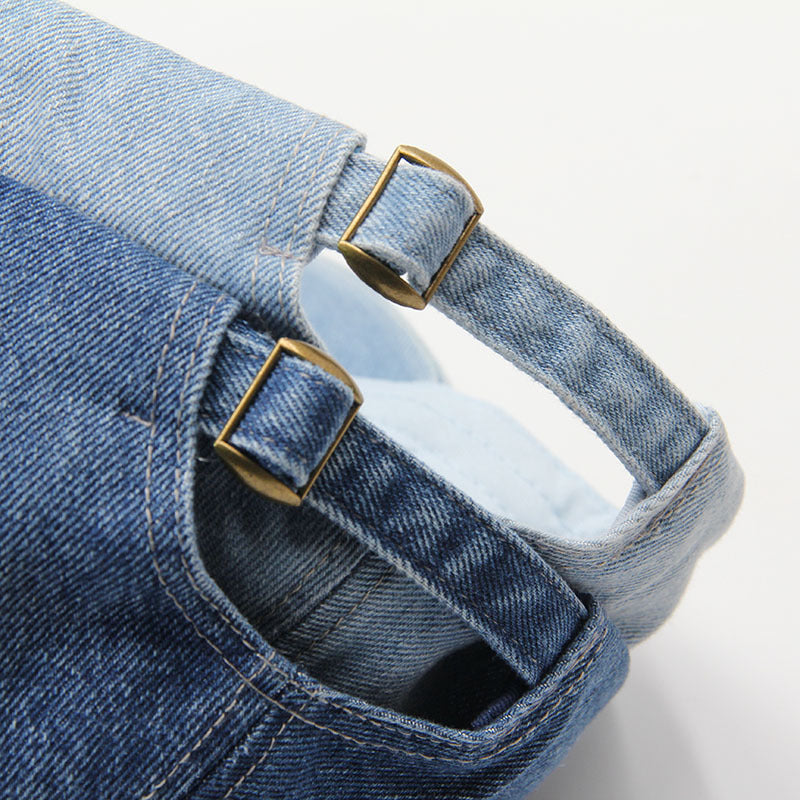 Damen Casual Verstellbare Denim Baseballmütze Brehn