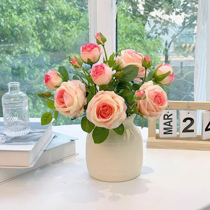 Realistische Künstliche Rosenstrauß