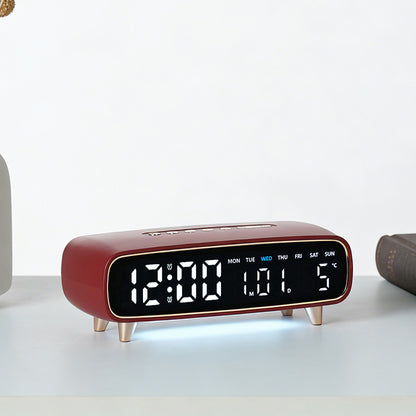 Digitaler Wecker mit multifunktionaler Temperatur- und Datumsanzeige Brehn