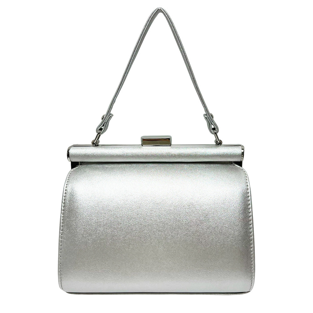 Glamourös Satin Abendhandtasche
